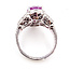 Ring Pave Cocktail Double Halo 1.42ctw Round Diamonds GIA: 1232746453 9.31ct Purplish Red Ruby Platinum Sz7 10.2g 226070055