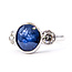 Ring Classic 3-Stone 1.00ctw Round Diamonds GIA: 6233876326 4.92ct Blue Sapphire Pt900 12mm Sz6.75 7.2g 226070061