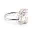 Ring 3-Stone  13.75ctw Emerald Cut Lab Grown Diamonds IGI   Lab Grown Diamond    14k 13mm Sz6.75 6.8g 226070067
