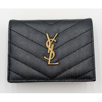 Wallet Saint Laurent Cassandre Matelasse Small Wallet 668290 BOWA1 1000 126075050
