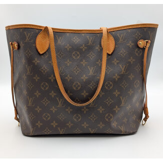 Shoulder Louis Vuitton Louis Vuitton Neverfull MM Monogram Canvas M40156 126075046