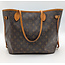 Shoulder Louis Vuitton Louis Vuitton Neverfull MM Monogram Canvas M40156 126075046