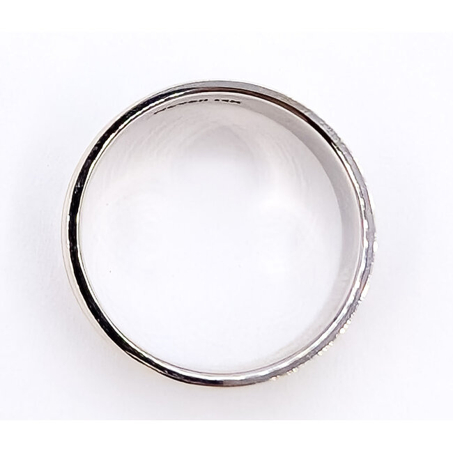Ring Engagement Band 14kw 7mm Sz9 7.03g 126072005