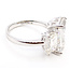 Ring 3-Stone 8.12ctw Emerald Cut Lab Grown Diamonds IGI Lab Grown Diamond 14k 12mm Sz6.75 5.4g 226070066
