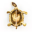 Brooch Animal Turtle           14ky 32x24mm  8.31g 226070132