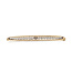 Brooch Open Work Filigree Solitaire 0.04ctw Old European Diamonds        14ky  2.5x.2" 3.85g 226070068