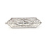 Brooch Filigree 3-Stone 0.79ctw Old European Diamonds GIA Report: 2235126960       14kw  2x.6" 7.27g 226070069