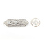 Brooch Filigree 3-Stone 0.79ctw Old European Diamonds GIA Report: 2235126960       14kw  2x.6" 7.27g 226070069