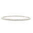 Bracelet Bangle  0.73ctw Round Diamonds        18kw 2.5mm 6.5" 9.95g 226070082