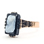 Ring Cameo      12x9mm  Agate    10kr 3.5mm Sz7.5 3.6g 226070120