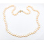 Necklace Strand Box Clasp 0.30ctw Round Diamonds  7.61mm White Pearl    14ky 7.6mm 24" 47.60g 226070136