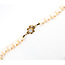 Necklace Strand Box Clasp 0.30ctw Round Diamonds  7.61mm White Pearl    14ky 7.6mm 24" 47.60g 226070136