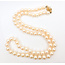 Necklace Strand Box Clasp 0.30ctw Round Diamonds  7.61mm White Pearl    14ky 7.6mm 24" 47.60g 226070136