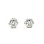 Earrings Cluster Stud 0.20ctw Round Diamonds        14kw 7mm  1.39g 226070076