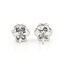 Earrings Cluster Stud 0.20ctw Round Diamonds        14kw 7mm  1.39g 226070076