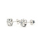 Earrings Cluster Stud 0.20ctw Round Diamonds        14kw 7mm  1.39g 226070076