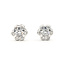 Earrings Cluster Stud 0.20ctw Round Diamonds        14kw 7mm  1.39g 226070076