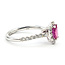 Ring Halo Oval 0.72ctw Round Diamonds GIA Report: 2235939211 1.00ct Red Ruby    18kw 11mm Sz6.25 4.12g 226070092