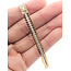 Bracelet Double Row Link Lobster Clasp 14ktt 5.5mm 7" 6.03g 226042011