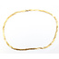 Necklace 3-Strand Woven Herrinbone Lobster Clasp 14ky 4.5mm 18" 10.82g 226042009
