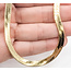 Necklace Herringbone Lobster Clasp 14ky 5mm 20" 18.03g 226042008