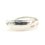 Ring Tiffany & Co Interlocking 925 3.6mm Sz8 4.52g 126072012