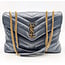 Handbag Saint Laurent Loulou Satchel Small Grey 11.5x8" 494699 FACKS 1000 126075057