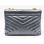 Handbag Saint Laurent Loulou Satchel Small Grey 11.5x8" 494699 FACKS 1000 126075057