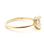 Ring Et Toi Moi 0.83ct Pear Diamond GIA: 2235584997 .82ct Color-Changing Alexandrite 14ky 1.5mm Sz7 2.52g 126070158