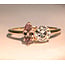 Ring Et Toi Moi 0.65ct Round Diamond GIA: 6233584939 .59ct Color-Changing Alexandrite 14ky 1.5mm Sz7 2.37g 126070159