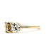 Ring Et Toi Moi 0.47ctw Round Diamond GIA: 5232584915 .59ct Color-Changing Alexandrite 14ky 1.5mm Sz7 2.28g 126070163