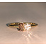 Ring Et Toi Moi 0.47ctw Round Diamond GIA: 5232584915 .59ct Color-Changing Alexandrite 14ky 1.5mm Sz7 2.28g 126070163