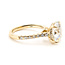 Ring Engagement Hidden Halo 5.08ct Round Lab Grown Diamond IGI: LG702574887 .56ctw Colorless Lab Grown Diamonds 14ky 2.3mm Sz7 5.09g 126080009
