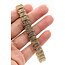 Bracelet Scalloped Link Hidden Box Clasp 5.00ctw Round Diamonds        10ky 9.5mm 6.9" 17.79g 226070077