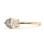 Ring Et Toi Moi 0.47ct Cushion Diamond GIA : 6237584910 .43ct Color-Changing Alexandrite 14ky 1.5mm Sz7 2.17g 126070162
