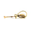Earrings Tear Drop Dangle 10ky 1.1x.4" 2.73g 126072008