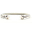 Bracelet David Yurman Cable .19ctw Round Diamonds 6mm White Pearl Sterling 5mm 7" 29.03g 226080001
