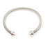 Bracelet David Yurman Cable .19ctw Round Diamonds 6mm White Pearl Sterling 5mm 7" 29.03g 226080001