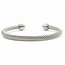Bracelet David Yurman Cable .19ctw Round Diamonds 6mm White Pearl Sterling 5mm 7" 29.03g 226080001