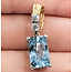 Pendant Drop Pearl Enhancer .25ctw Round Diamonds 2.6ct Sky Blue Aquamarine 14ktt .9x.45" 3.42g 226080006