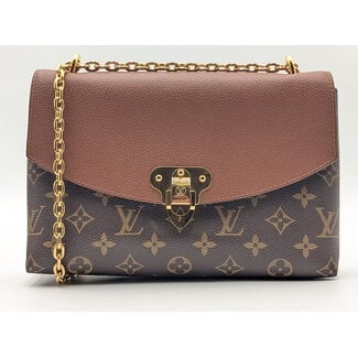 Handbag Louis Vuitton Saint Placide Monogram Camel Canvas 126075064