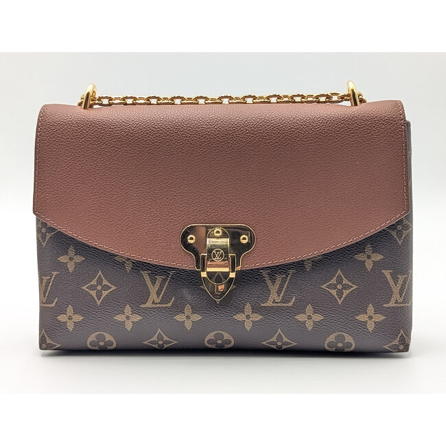 Handbag Louis Vuitton Saint Placide Monogram Camel Canvas 126075064
