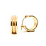 Earrings Tube Basket 14ky 15mm 1.73g 126082017