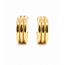 Earrings Tube Basket 14ky 15mm 1.73g 126082017