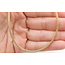 Necklace Woven Mesh Tube Lobster Clasp 14ky 2mm 20" 5.4g 126082009