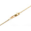 Necklace Snake Chain Lobster Clasp 14ky 1.2mm 18" 5.05g 126082013