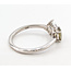 Ring Et Toi Moi 0.72ct Princess Diamond GIA: 2233584981 .77ct Color-Changing Alexandrite 14kw 1.5mm Sz7 2.40g 126070157