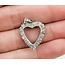 Pendant Heart .17ctw Round Diamonds 10kw .75x.6" 2.18g 126080035