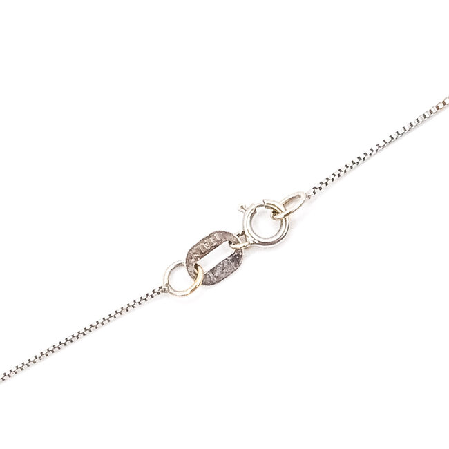 Necklace Box Link Spring Clasp 14kw .6mm 19" 1.25g 126082004