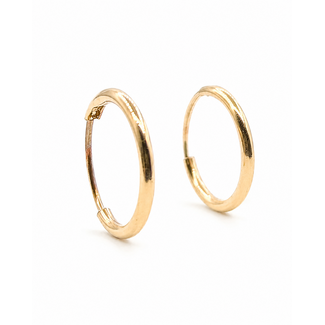 Earrings Hoop 10ky 12mm .25g 126082014